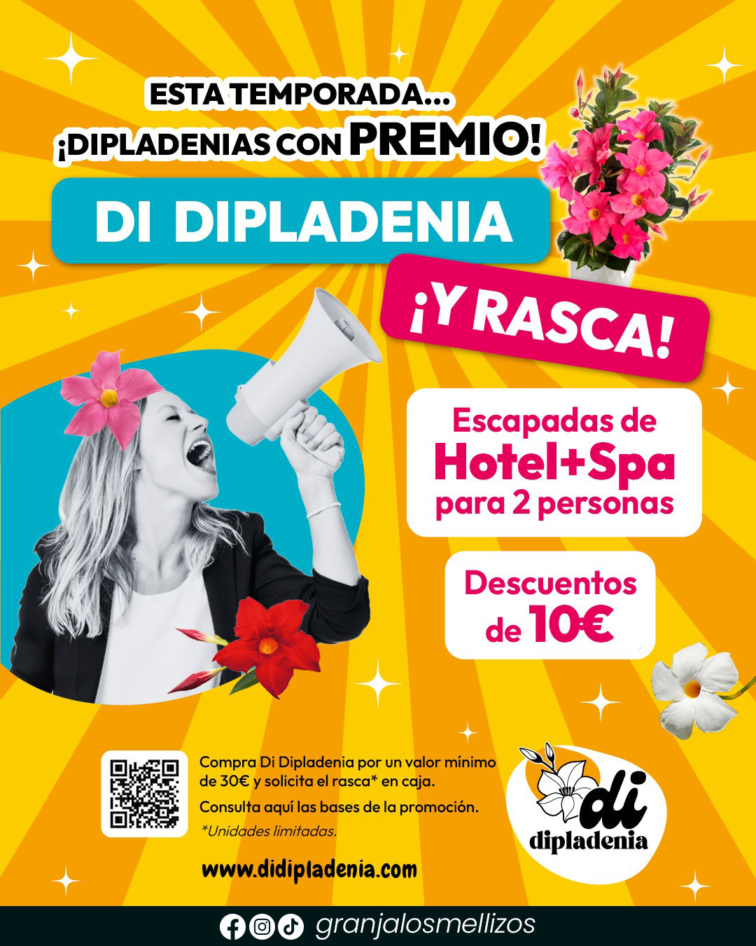 Sorteo Di Dipladenia en LOS MELLIZOS