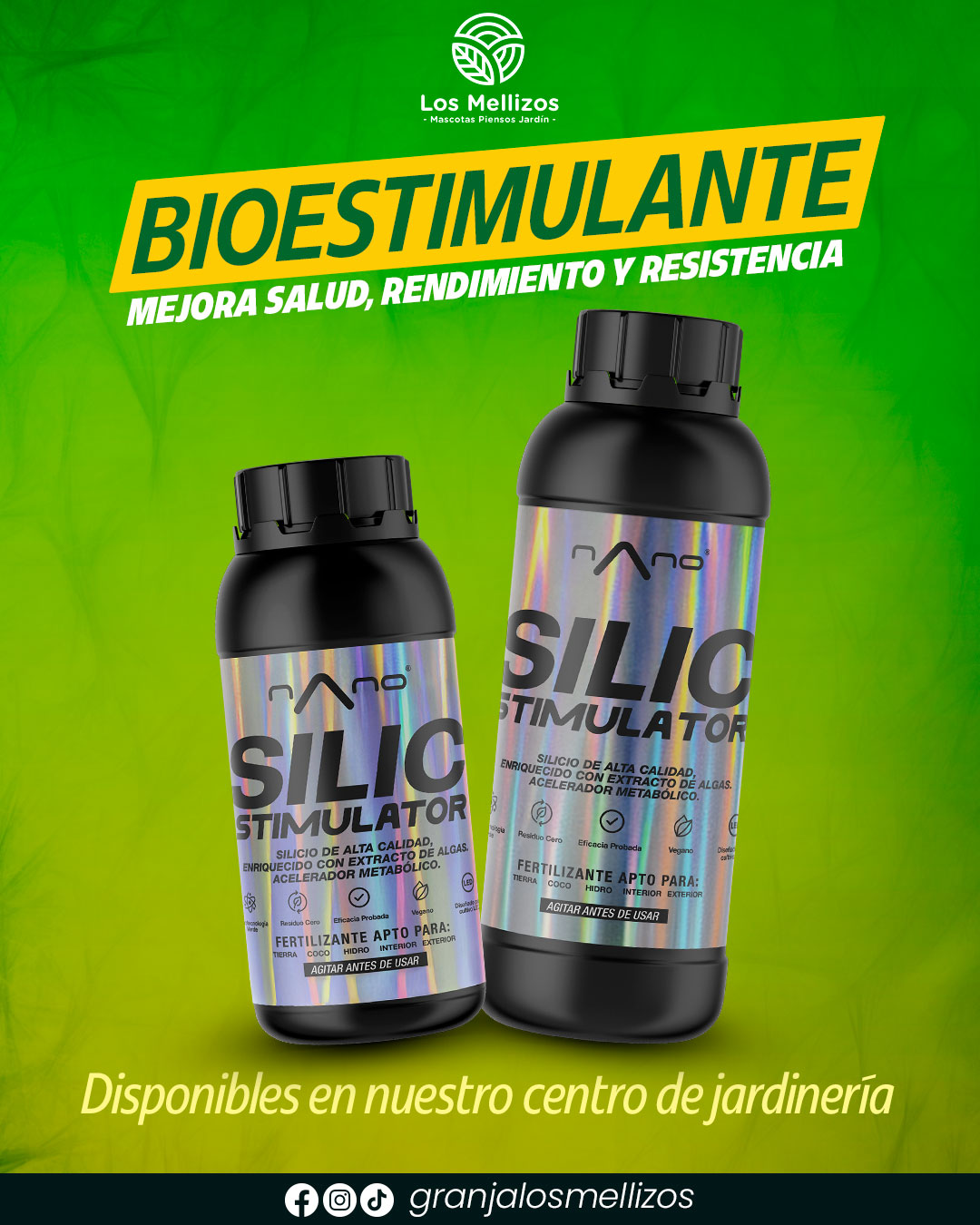 Nano Silic Stimulator: el bioestimulante avanzado