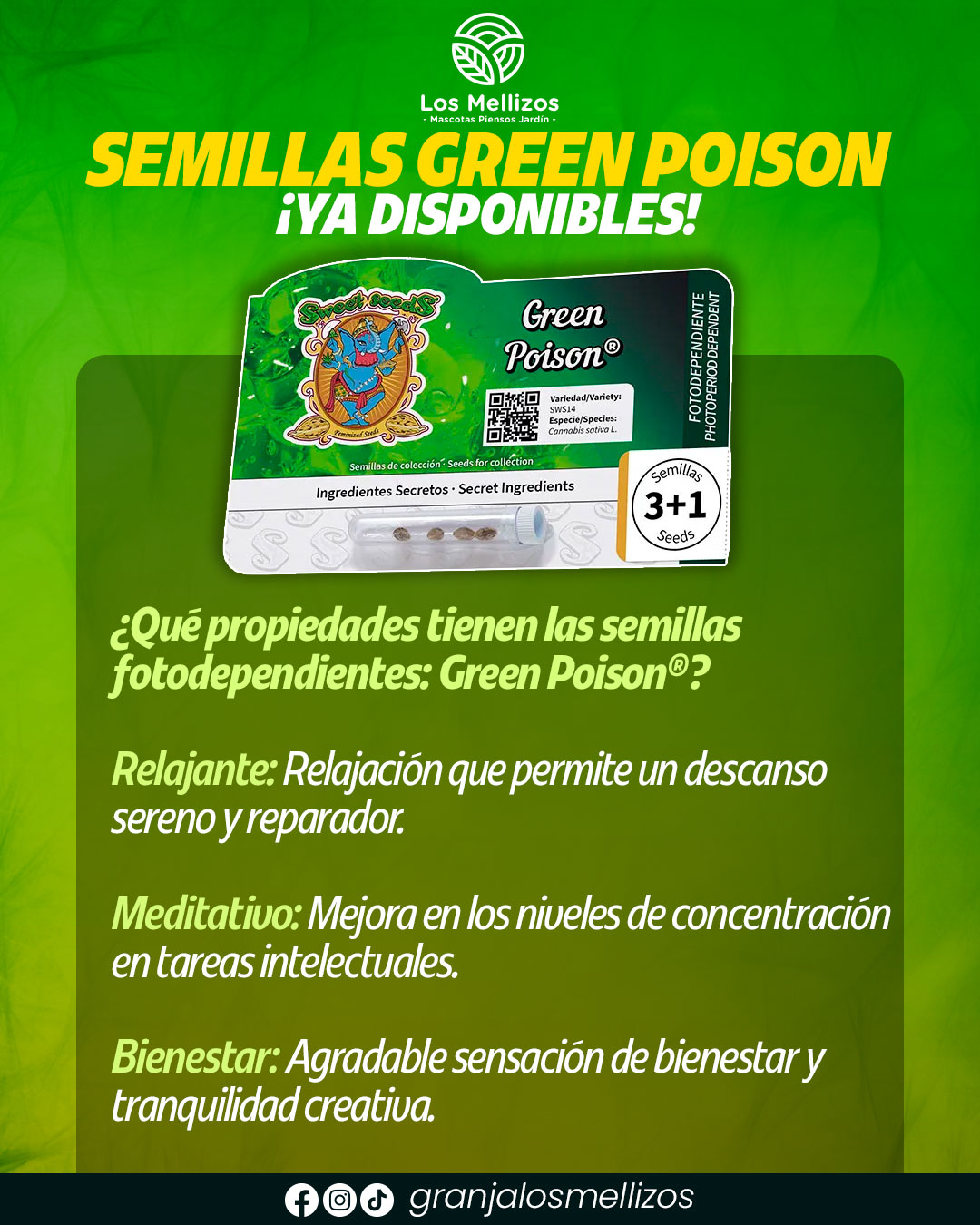 Semillas · Green Poison